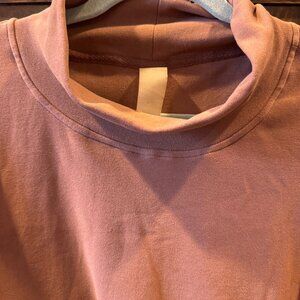 Athleta Funnel Neck Sweatshirt – XL – Mauve / Dusty Rose Pullover